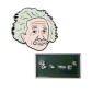 Комплект 2 значки Алберт Айнщайн и E = mc2 2